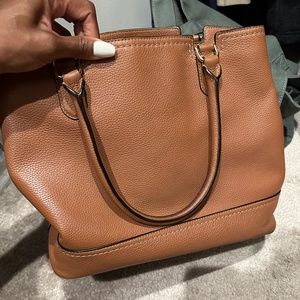 Cognac leather Kate spade tote